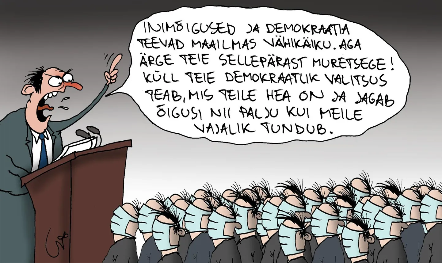 Urmas Nemvalts joonistab FOTO: Urmas Nemvalts
