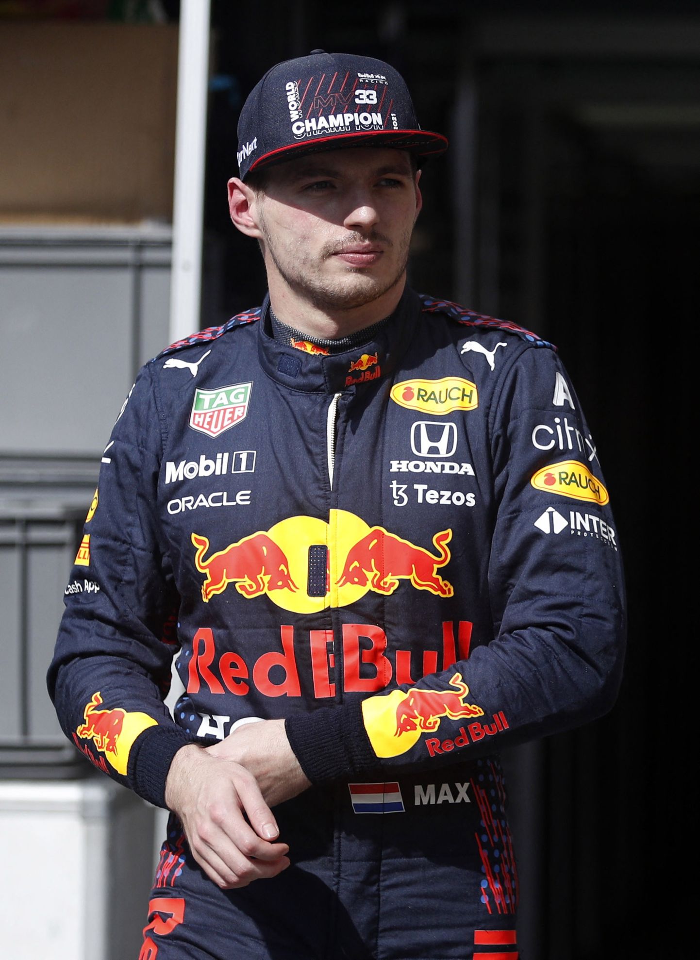 Formula One F1 - Young Driver Test - Yas Marina Circuit, Abu Dhabi, United Arab Emirates - December 14, 2021
Red Bull's Max Verstappen during testing REUTERS/Hamad I Mohammed