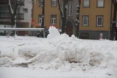 Alguses oli seda raske uskuda. 1. aprillil teatas riigi ilmateenistus, et öösel saabub Eestisse tugev lumetorm. Esmaspäeva hommikul kattiski maad paks lumevaip.
