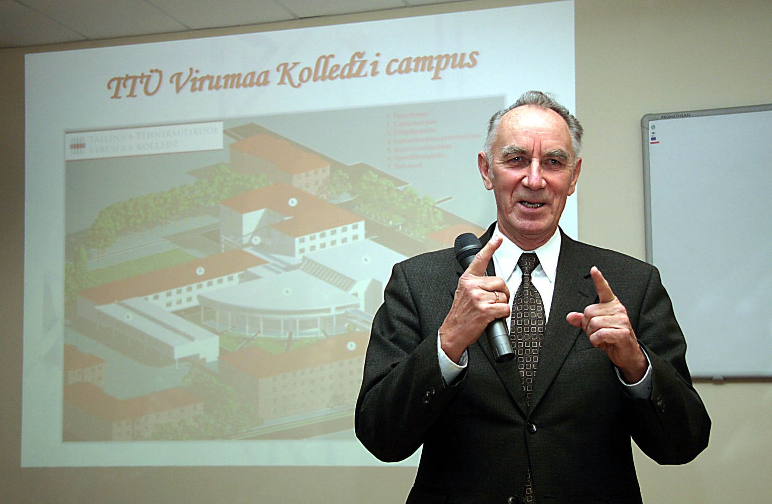 Heino Türksonil on olnud suur panus, et Kohtla-Järvel oleks võimalik saada kõrgharidust.