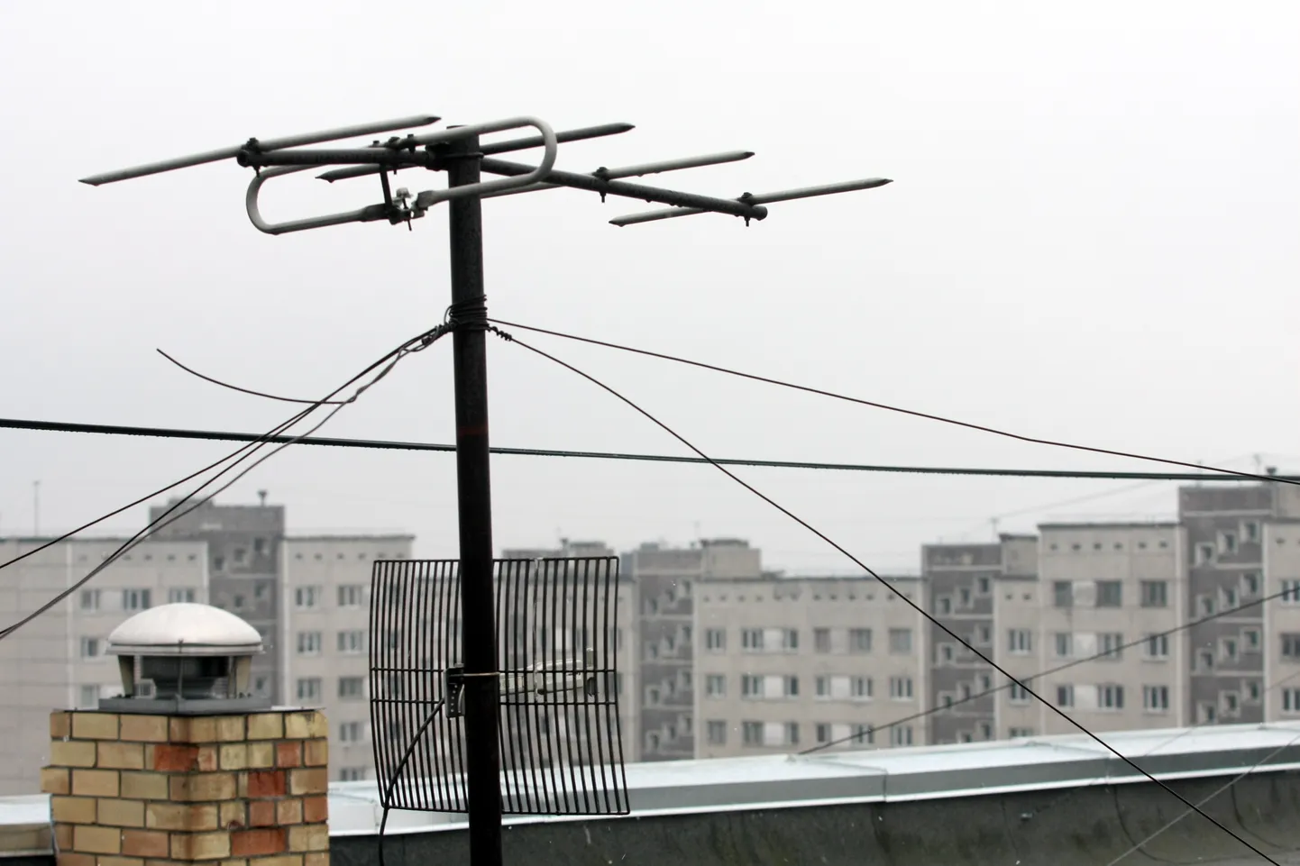Televīzijas antena. Ilustratīvs attēls.