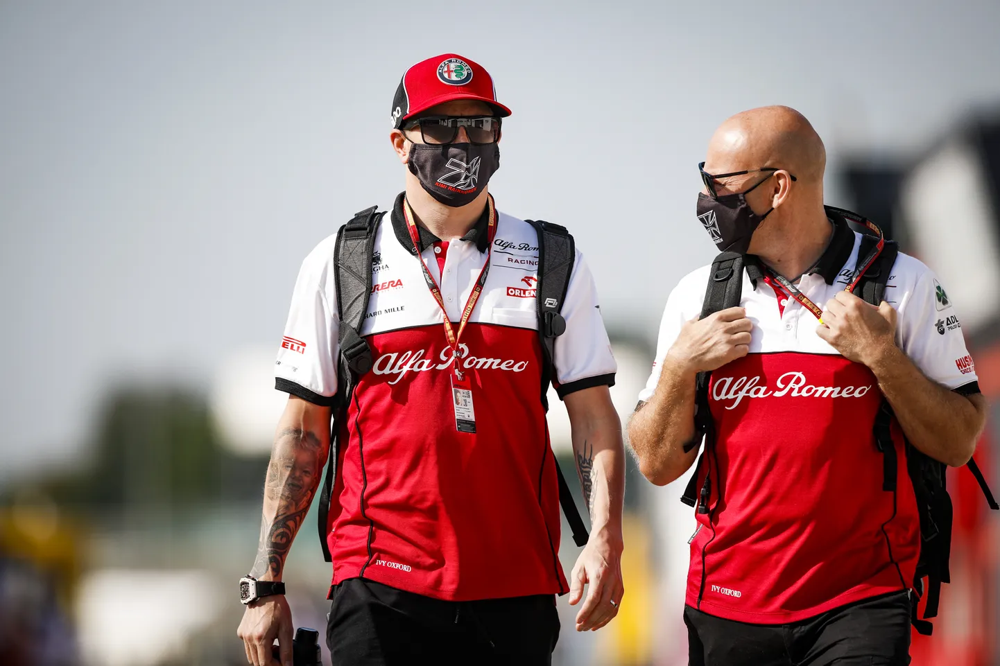 Kimi Räikkönen Silverstone'i ringrajal