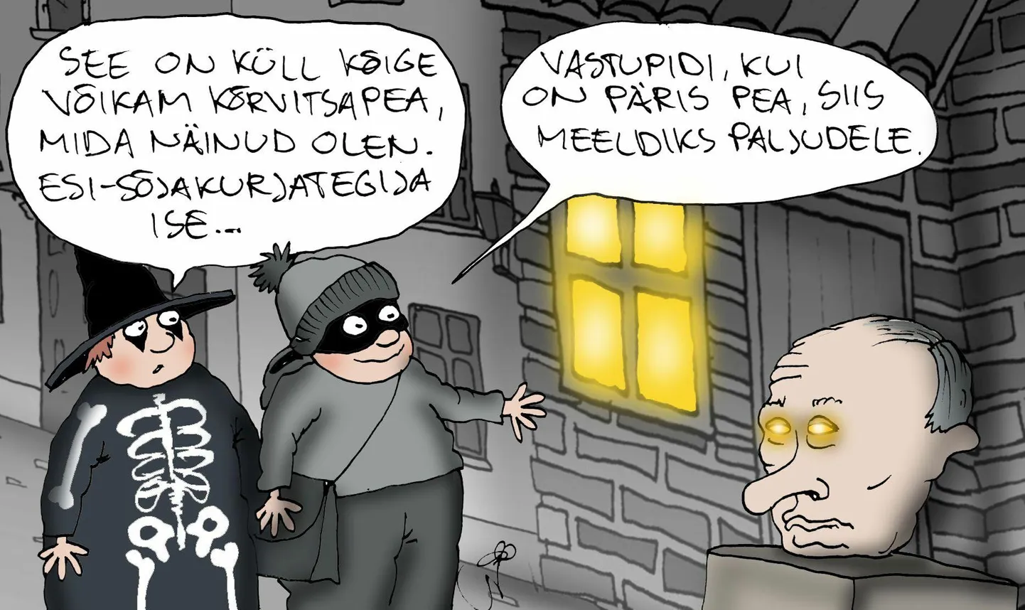 Urmas Nemvalts joonistab. FOTO: Urmas Nemvalts