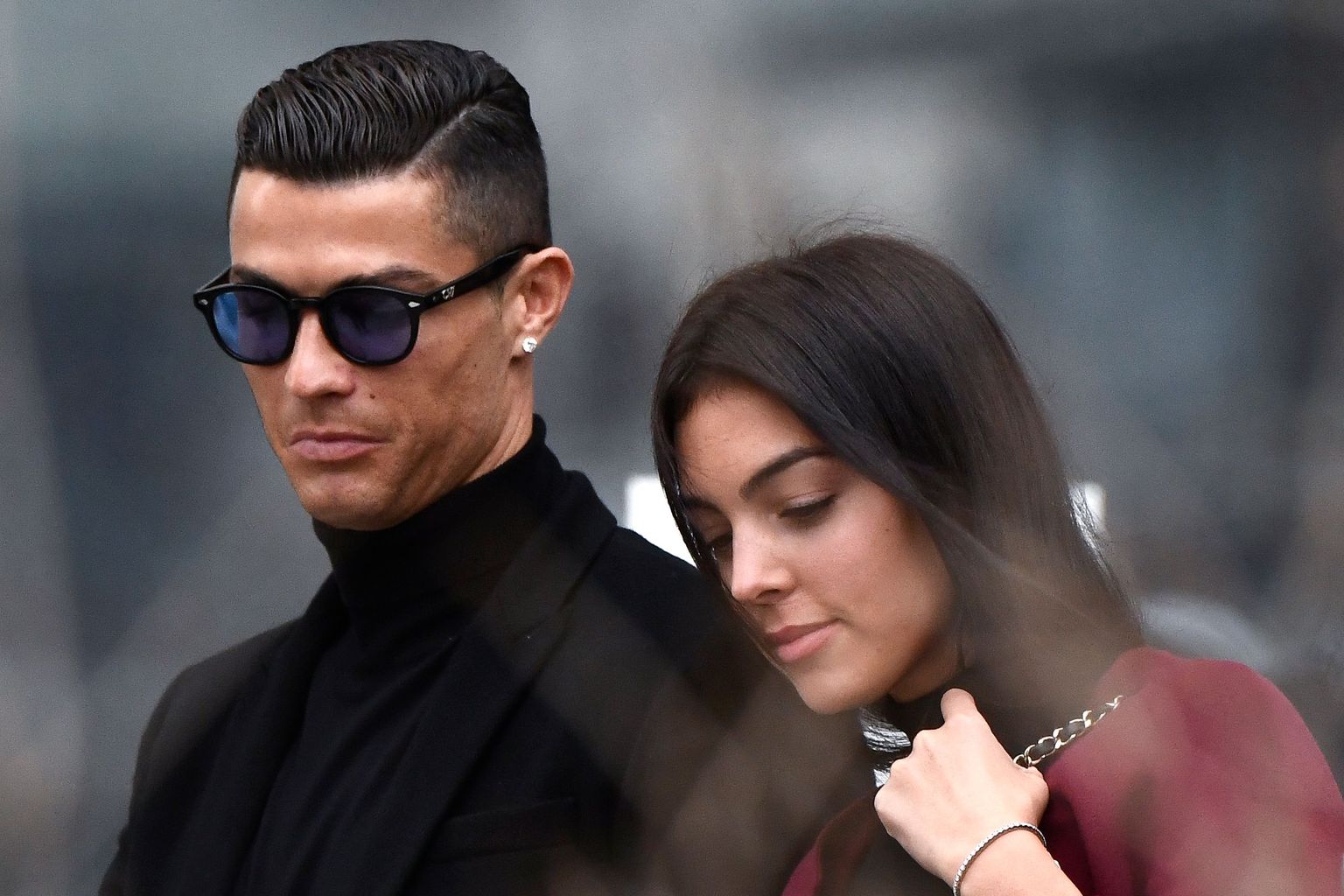 Cristiano Ronaldo koos kihlatu Georgina Rodriguezega.