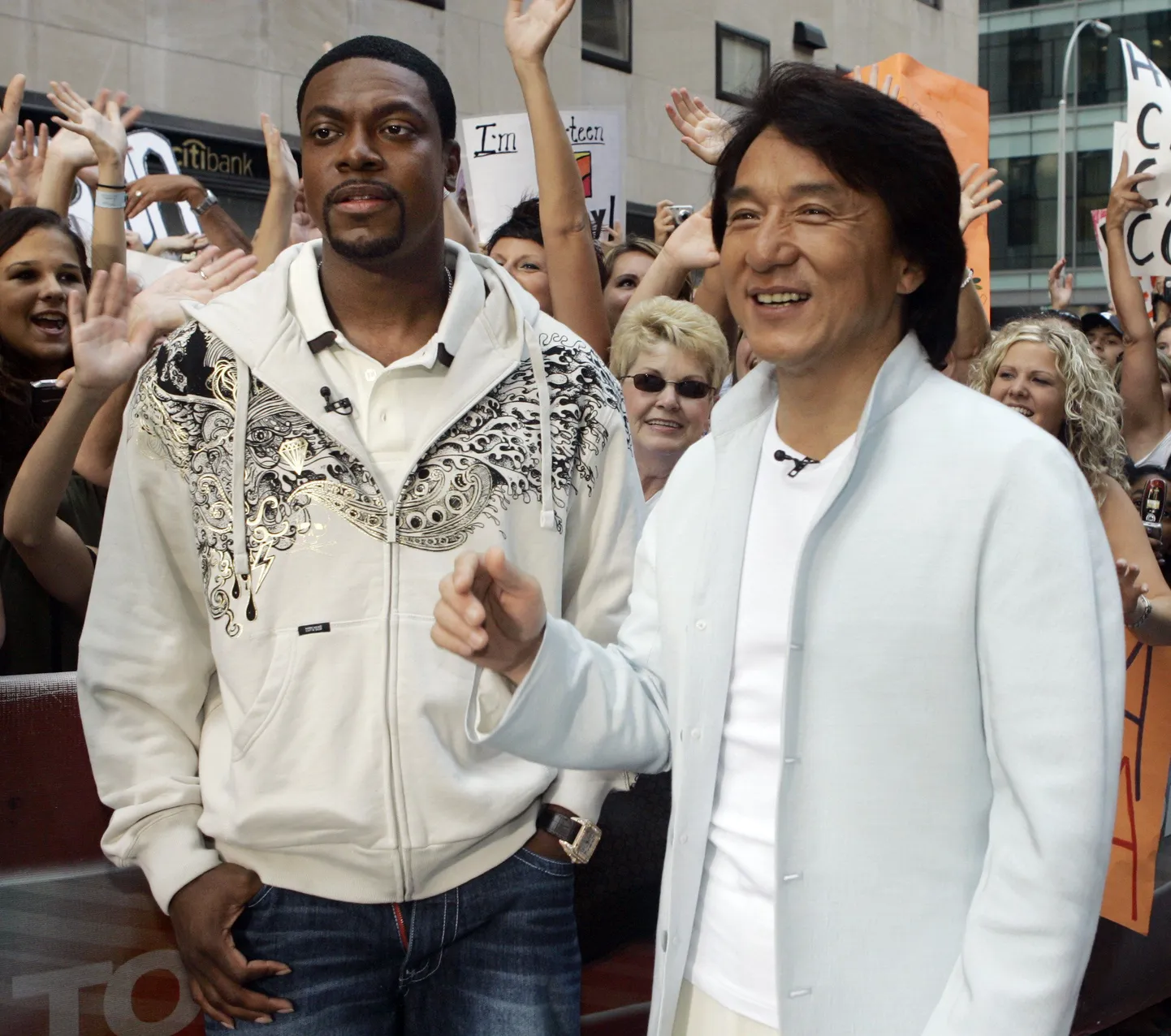 Chris Tucker (vasakul) ja Jackie Chan