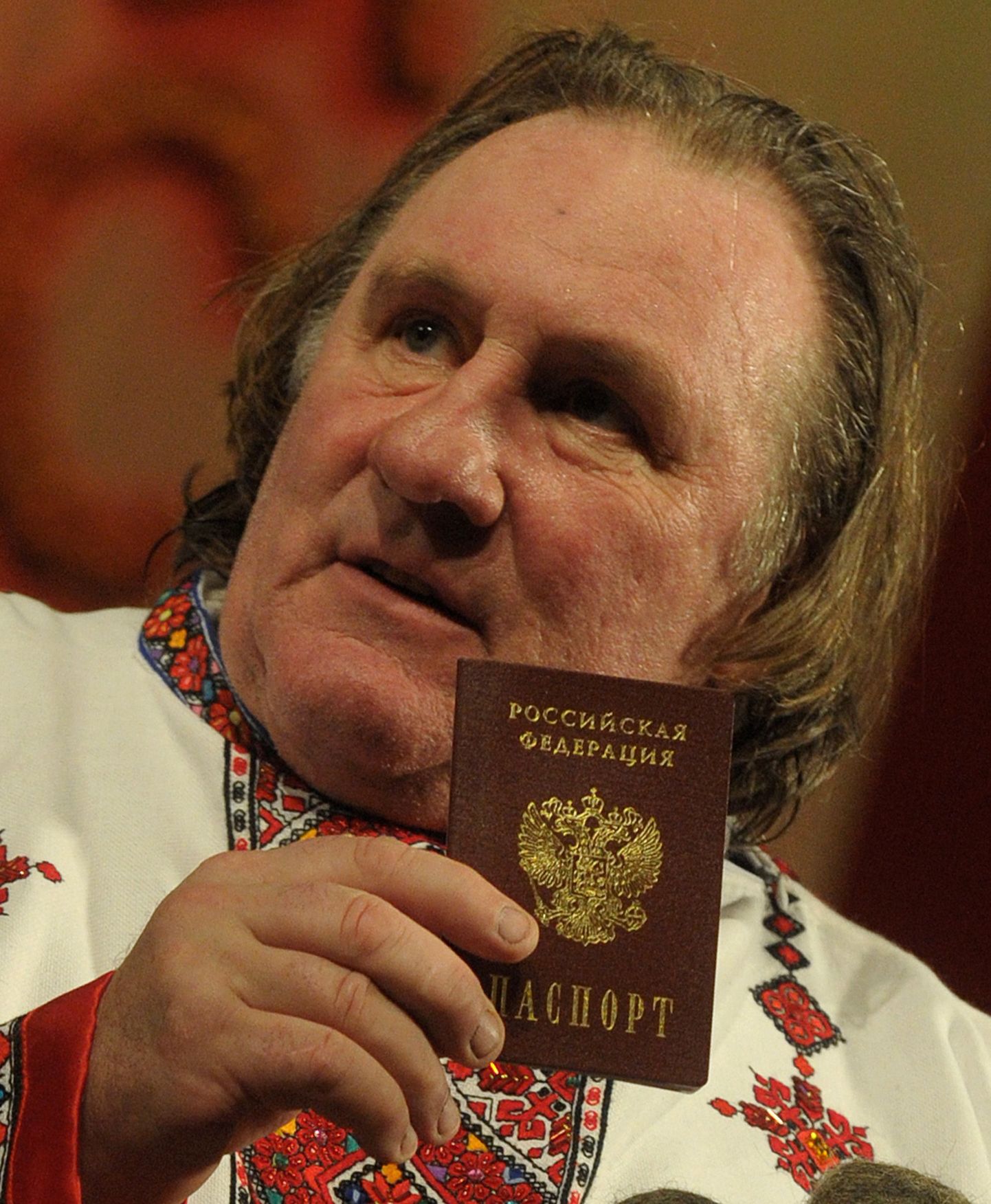 Gérard Depardieu Vene passiga.
