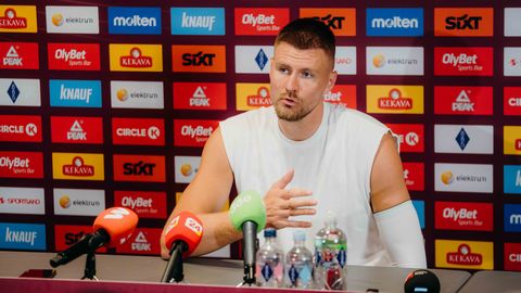 Porziņģis dalās ar pirmajām emocijām Latvijas izlasē pirms "EuroBasket 2025"