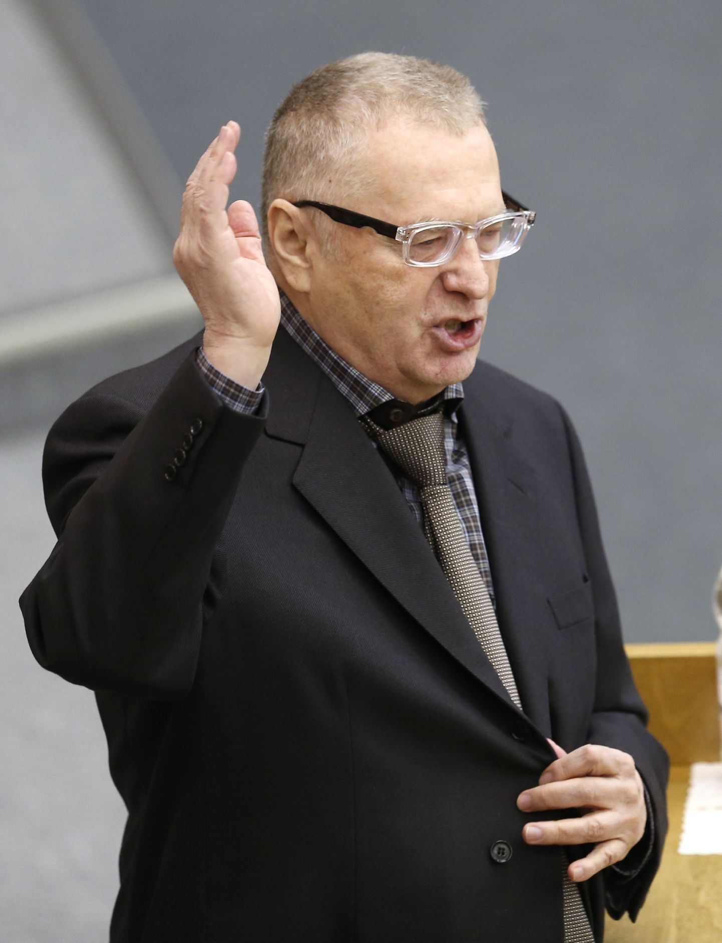 Vene Liberaaldemokraatliku Partei juht Vladimir Žirinovski.