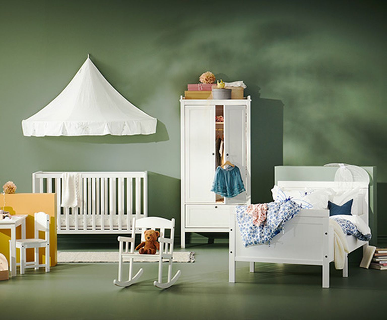 Коллекция детской мебели SUNDVIK от IKEA.