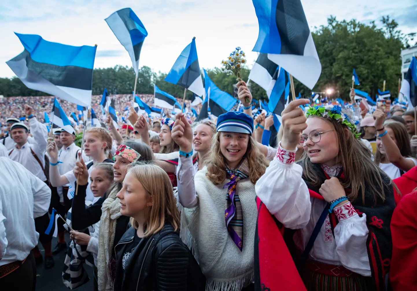 Laulupidu "Minu arm" teine kontsert lauluväljakul