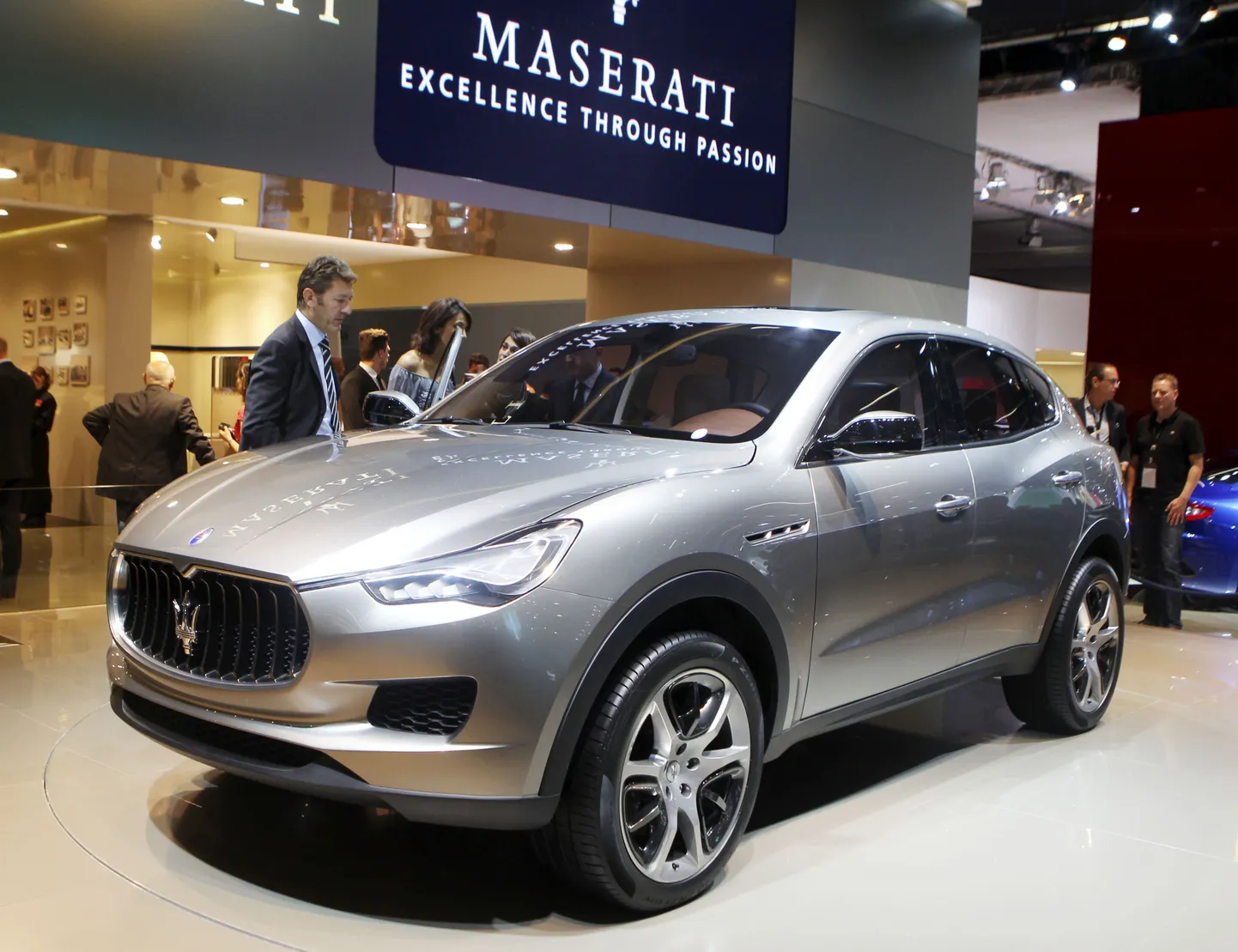 Maserati Kubang Frankfurdi autonäitusel.