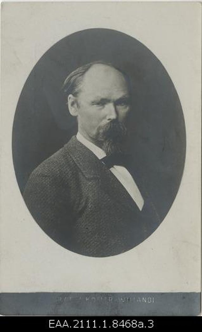 Professor, eesti maalikunstnik Johann Köhler (Koehler, Koeler, Köler)