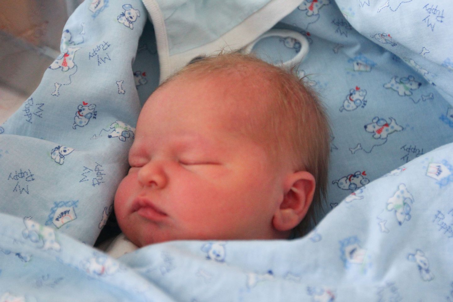 Младенец, появившийся на свет в Валгаской больнице