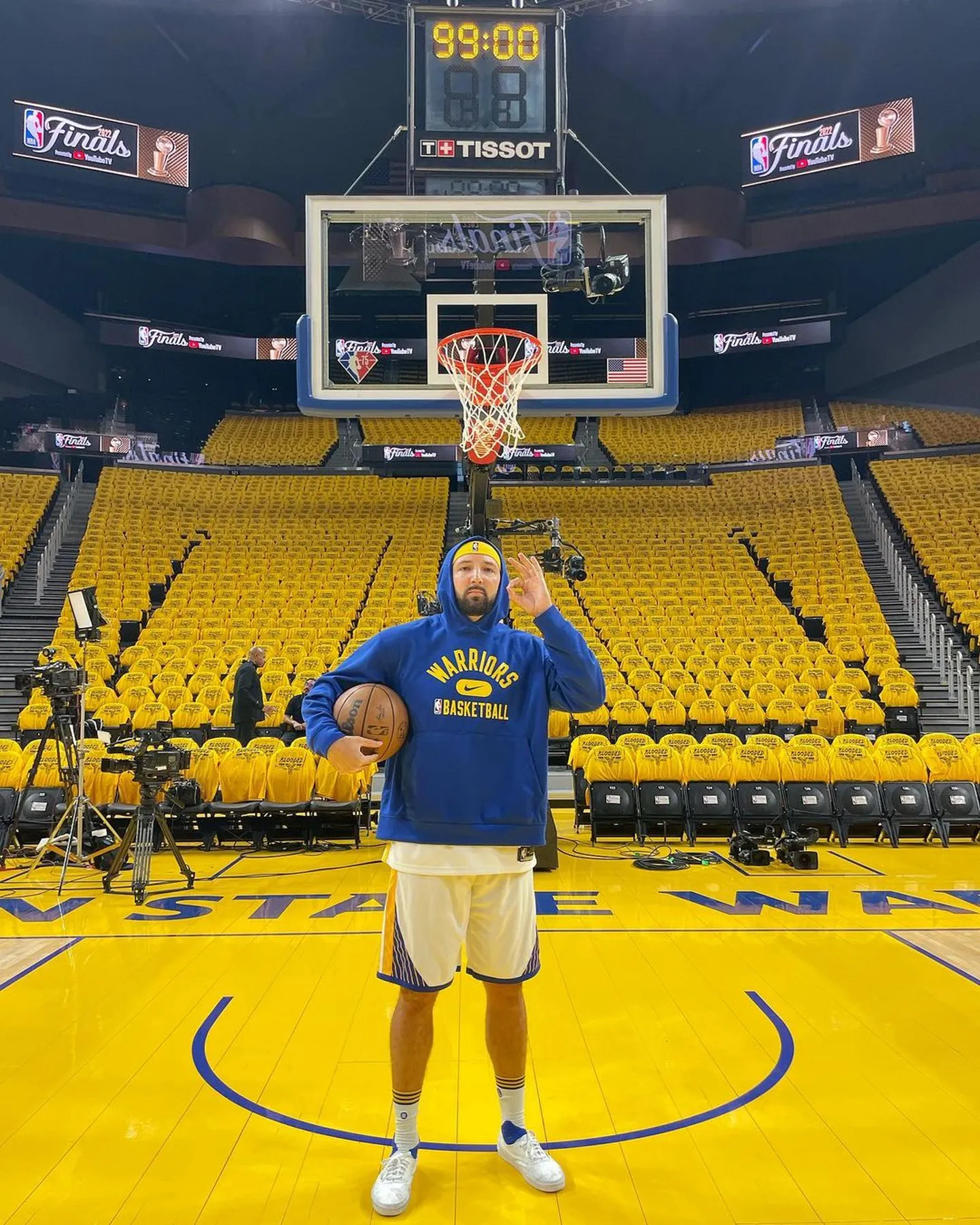Klay Thompsoniks kehastunud Dawson Gurley.