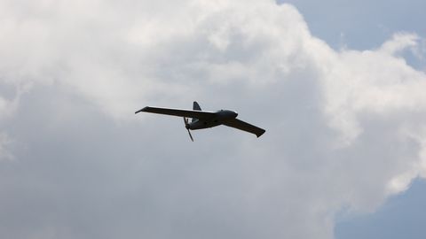 Atrasts Lietuvā no Baltkrievijas ielidojušais drons