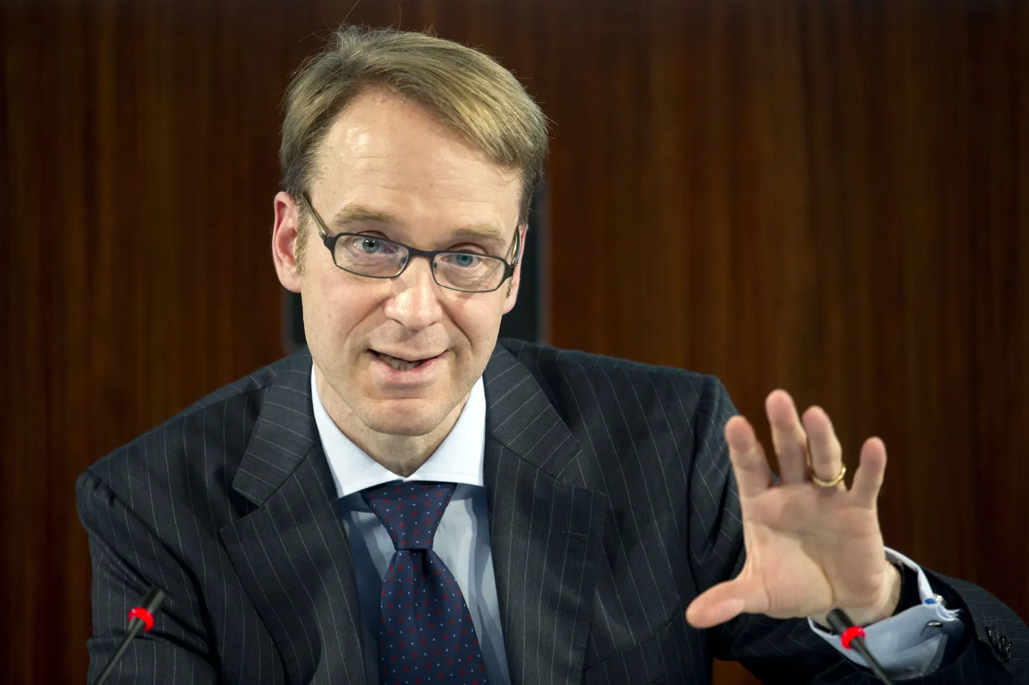 Saksamaa keskpanga president Jens Weidmann.