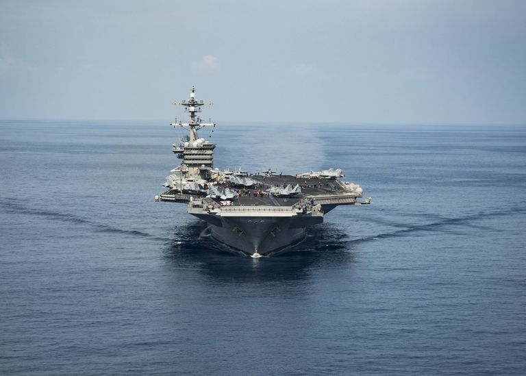 USA lennukikandja USS Carl Vinson / Handout/Reuters/Scanpix