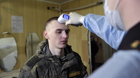 Vene relvajõududes on pea 3000 koroonaviirusse nakatunut