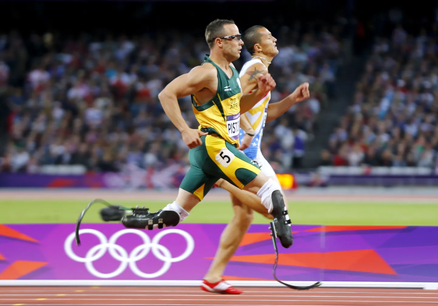 Hetkel jääb kunstjalgadel Oscar Pistorius veel tervetele jooksjatele õige pisut alla.