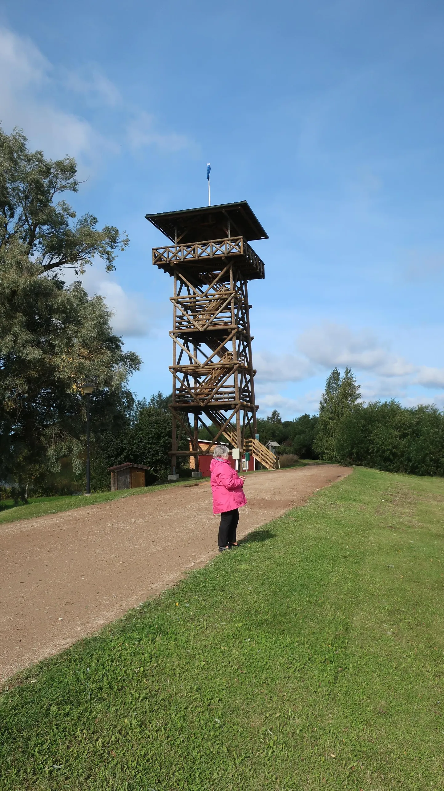 Vaatetorn Räpina sadamas.