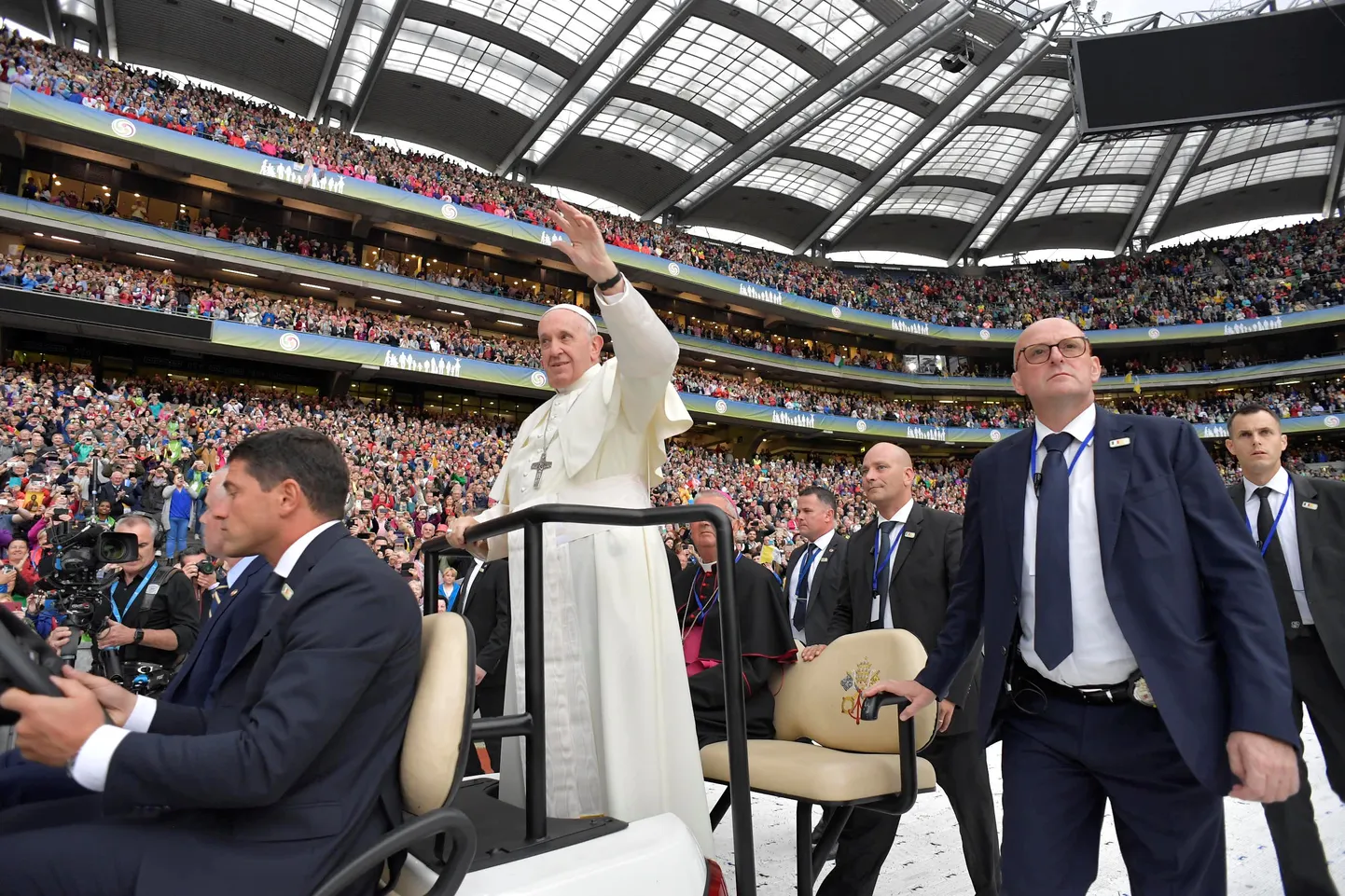 Paavst Croke Parkis.