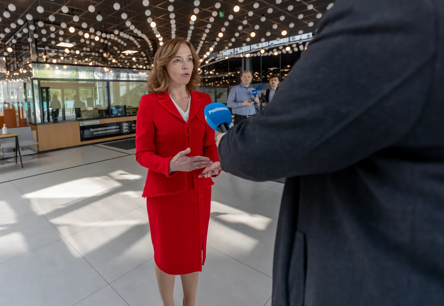 Haridusminister Liina Kersna.