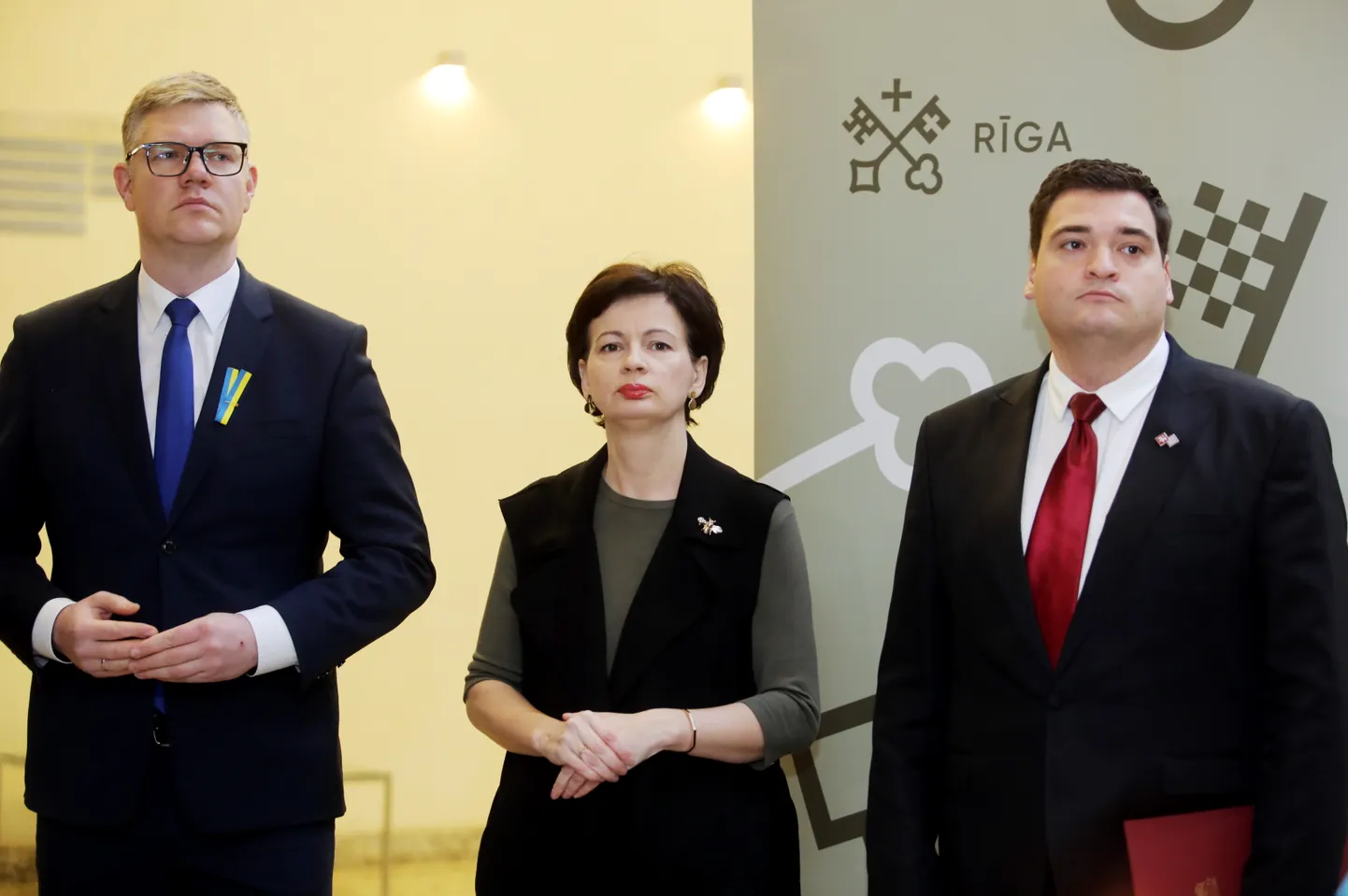 Представители Рижской думы