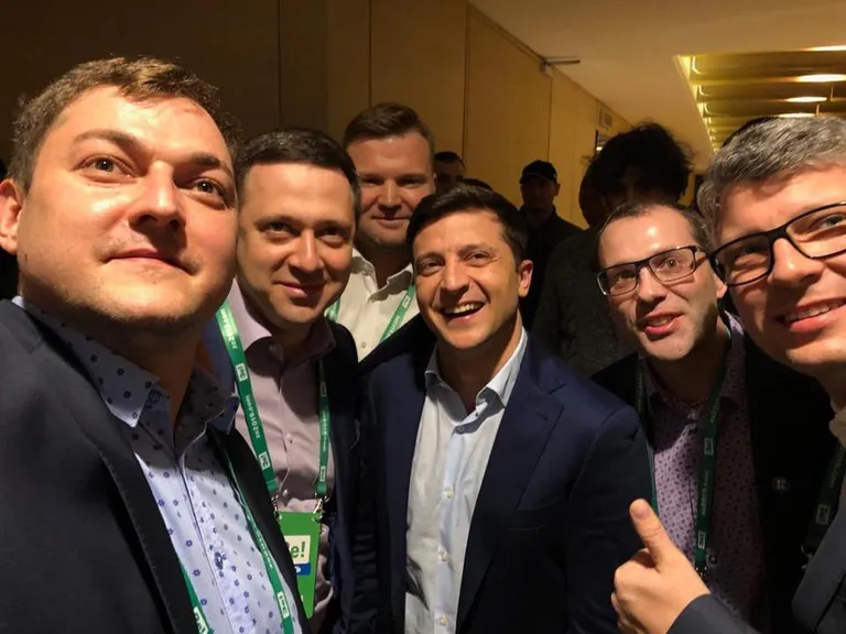 Эстонские политики и Владимир Зеленский