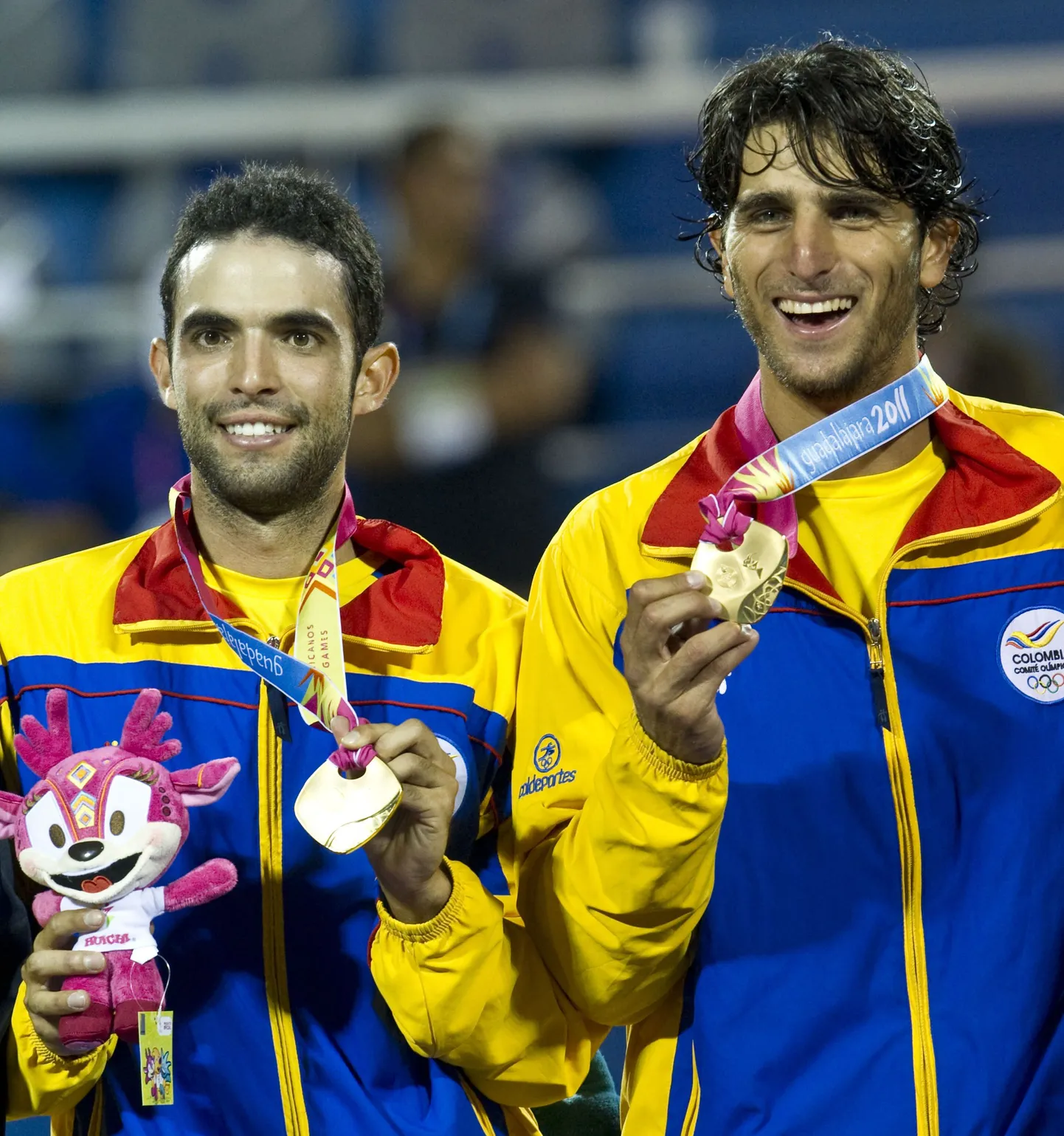 Juan Cabal (vasakul) ja Robert Farah.