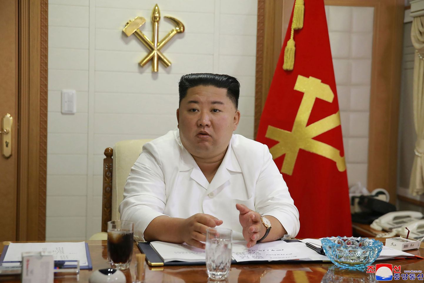 Põhja-Korea liider Kim Jong-un palus Lõuna-Korealt vabandust nende kodaniku tapmise eest.