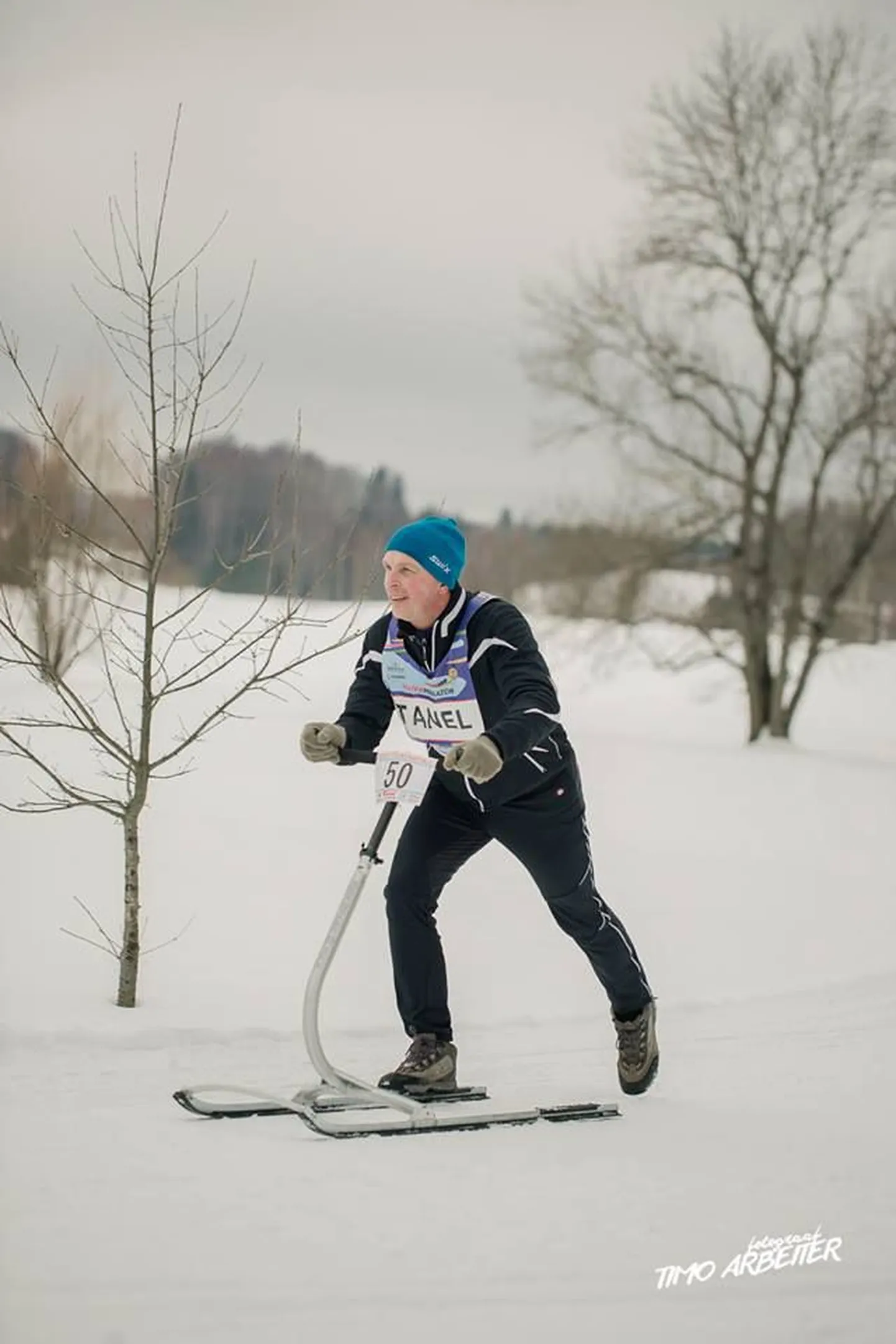 Tõukekelgumaraton Pühajärvel