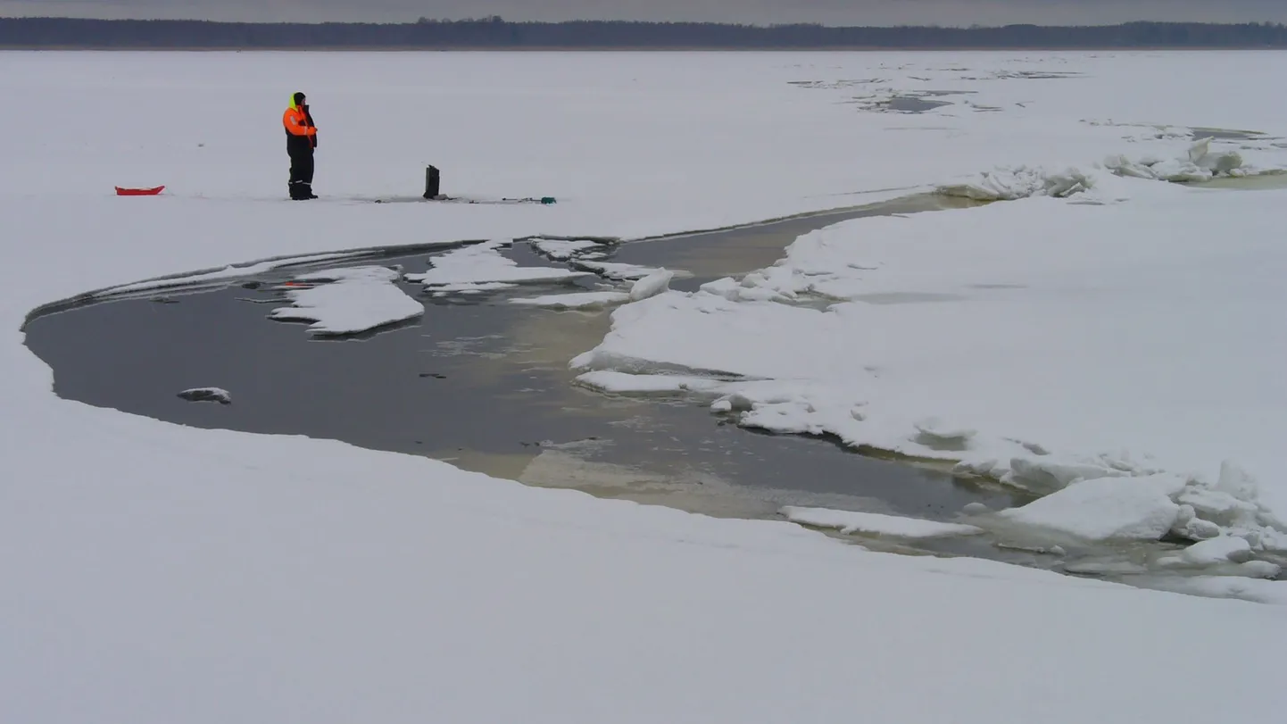 Jääolud halvenevad praegu iga päevaga. Foto on illustratiivne.