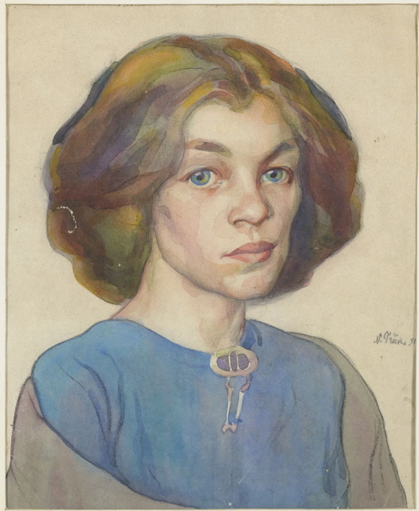 Ida Sõrmuse portree, EKM j 153:396 M 217, Eesti Kunstimuuseum SA,