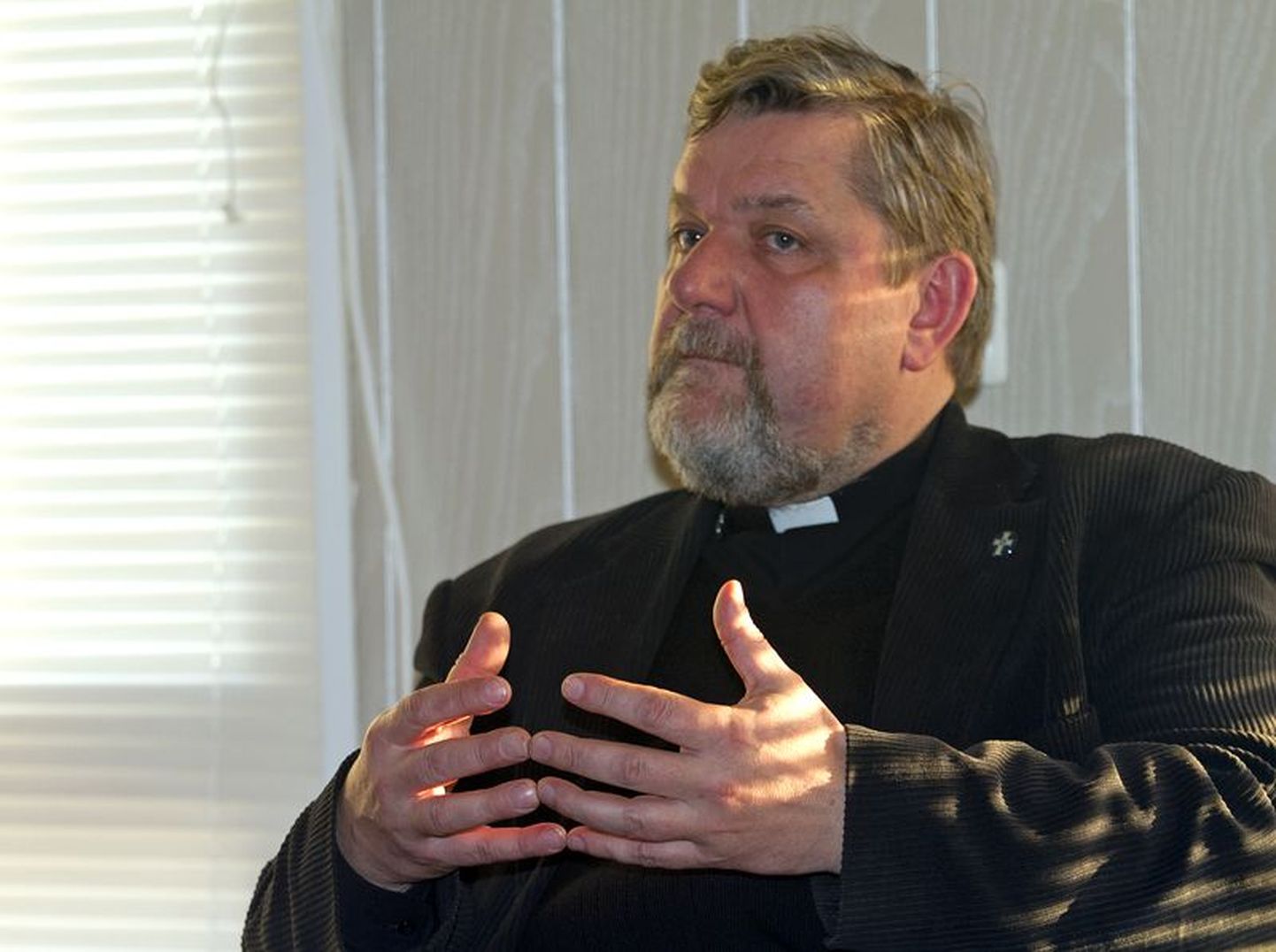 Räpina kirikuõpetaja Urmas Nagel.