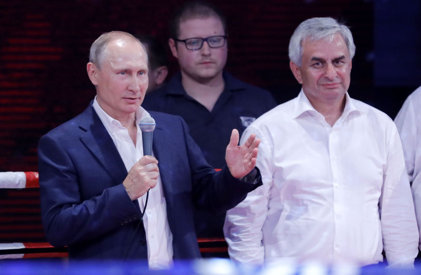 Venemaa president Vladimir Putin ja Abhaasia liider Raul Hadžimba külastasid muu hulgas sambovõistlust.