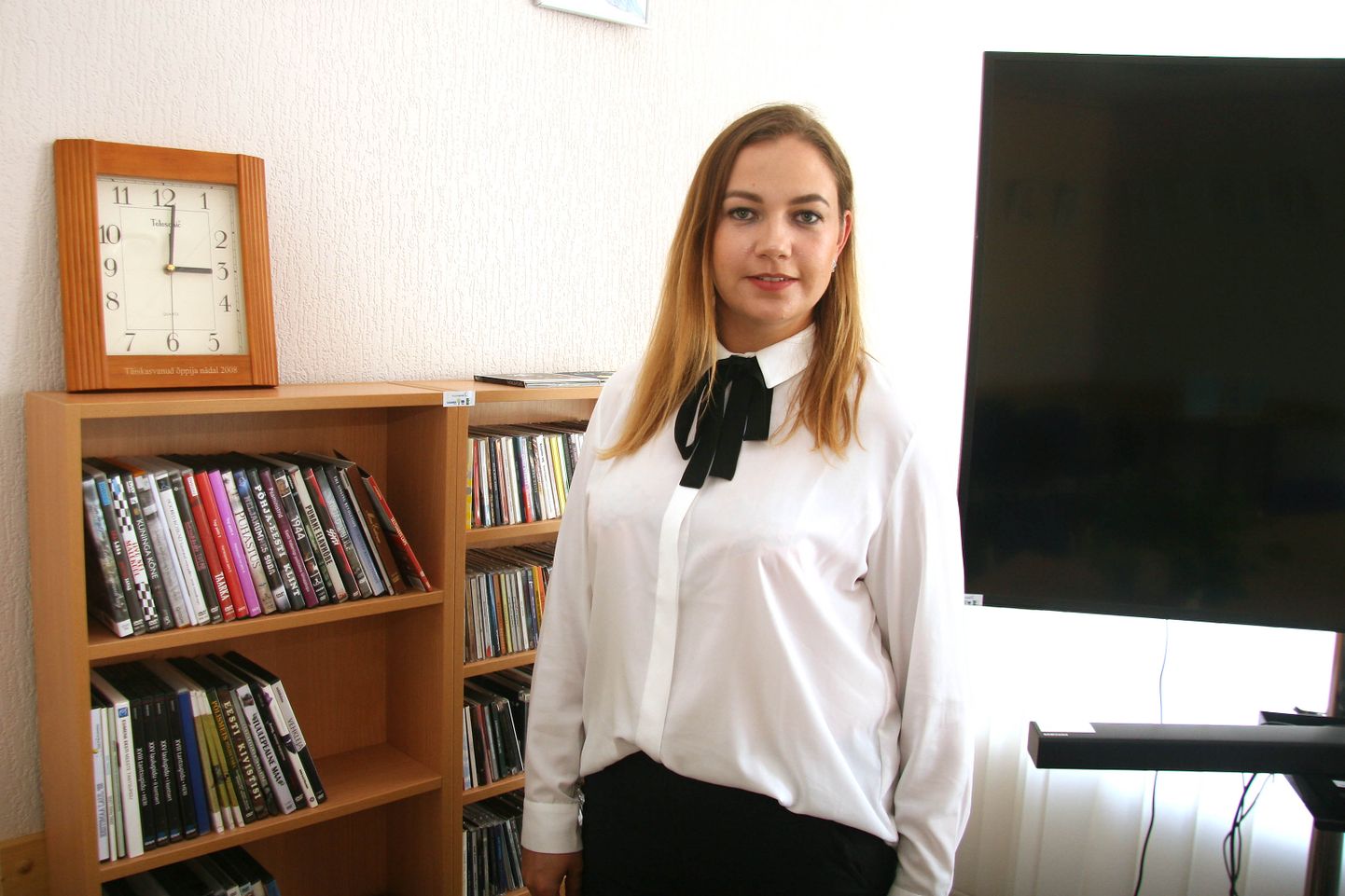 Эвелин Данилов больше года в качестве исполняющего обязанности директора руководила центральной библиотекой Йыхви.