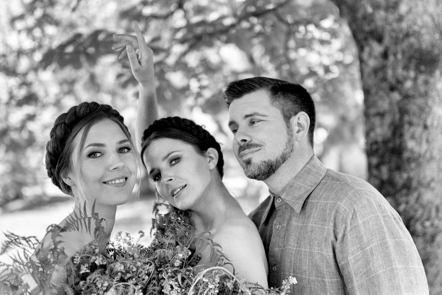 Intars Busulis un māsas Rancānes