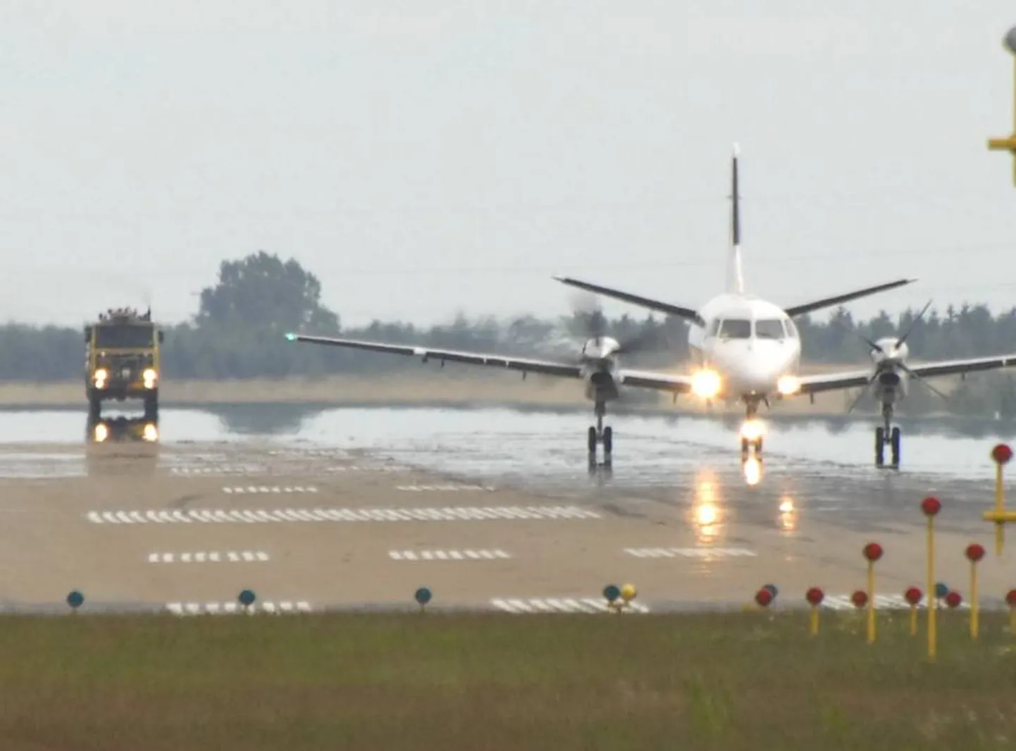 Lennuk Saab 340. Pilt on illustratiivne.
