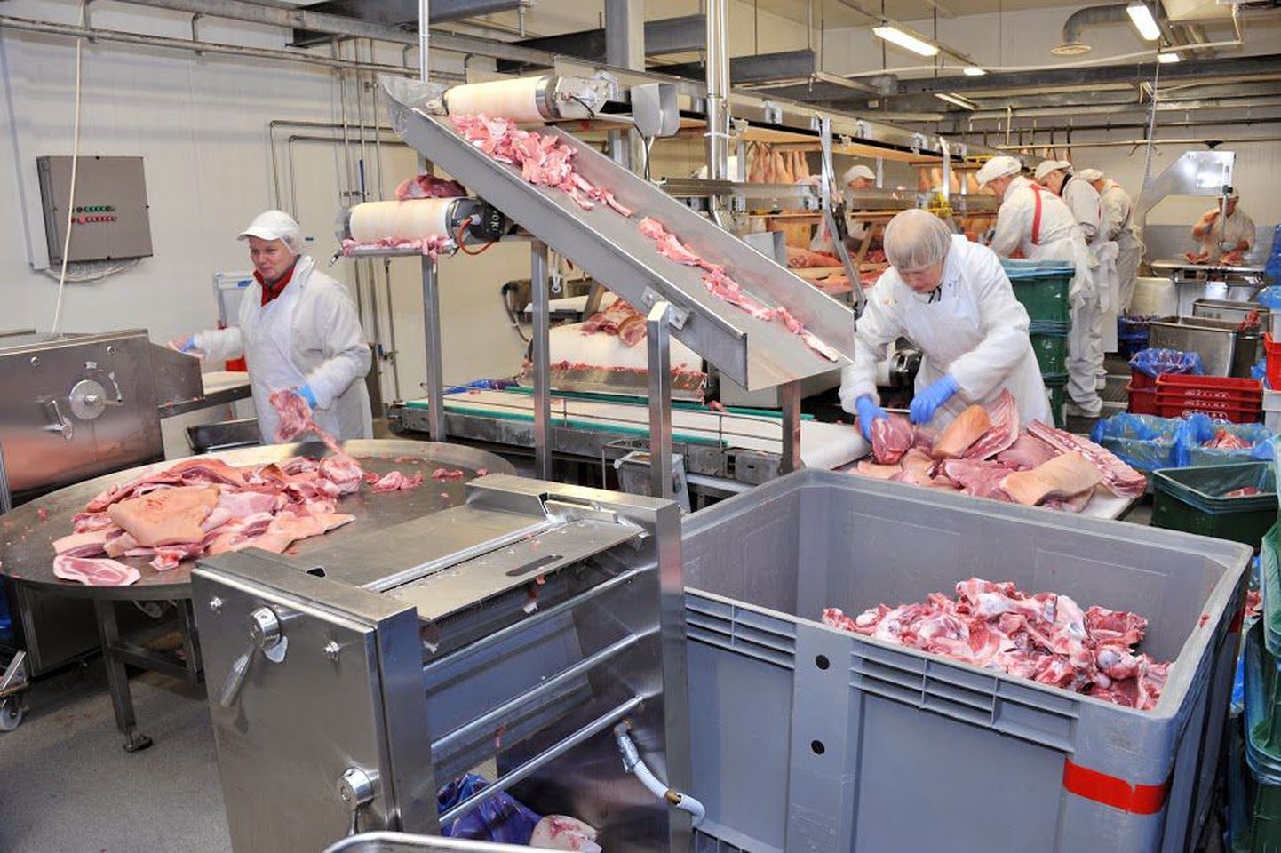 Vorstide valmistamine Atria Eesti lihatööstuses