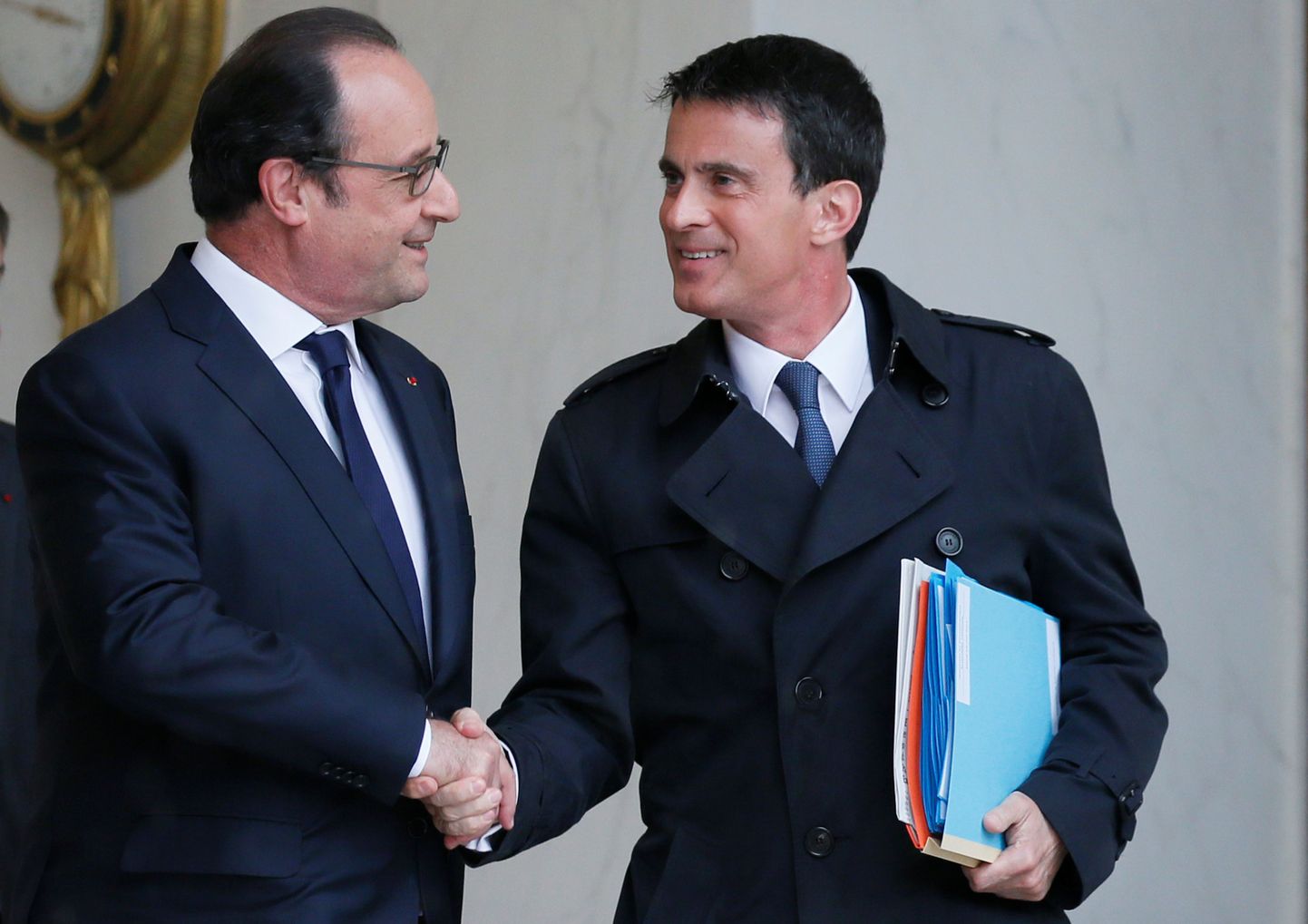 Prantsuse president Francois Hollande ja peaminister Manuel Valls