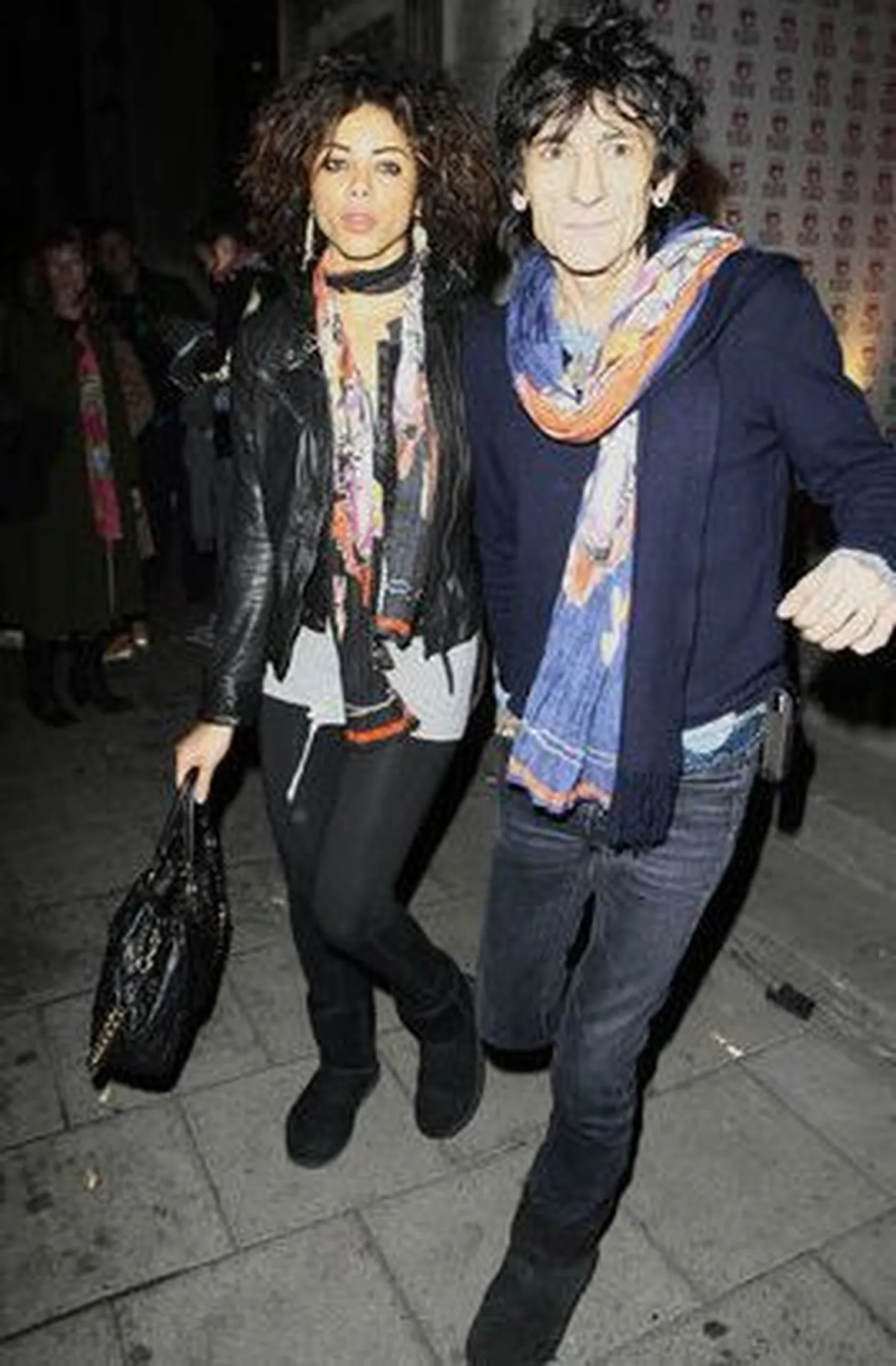Ronnie Wood ja Ana Araujo