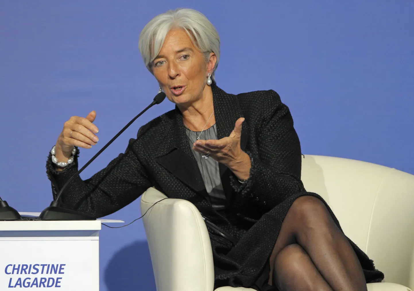 Prantsusmaa rahandusminister Christine Lagarde.