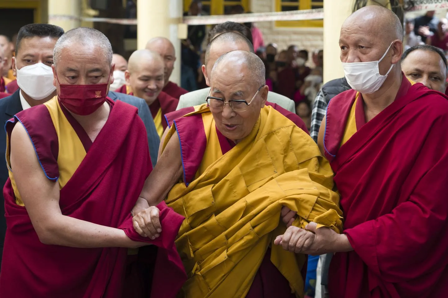 Далай-лама. Дхарамсала, 20 апреля 2024 года.