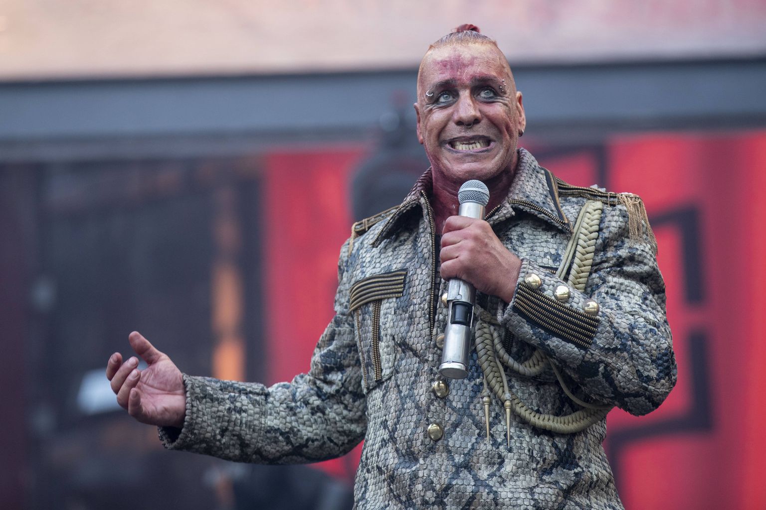 Rammsteini solist Till Lindemann.