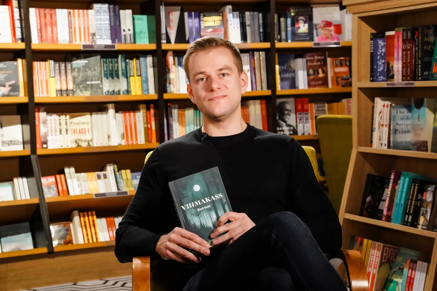 Mart Kuhi raamatuga «Vihmakass».