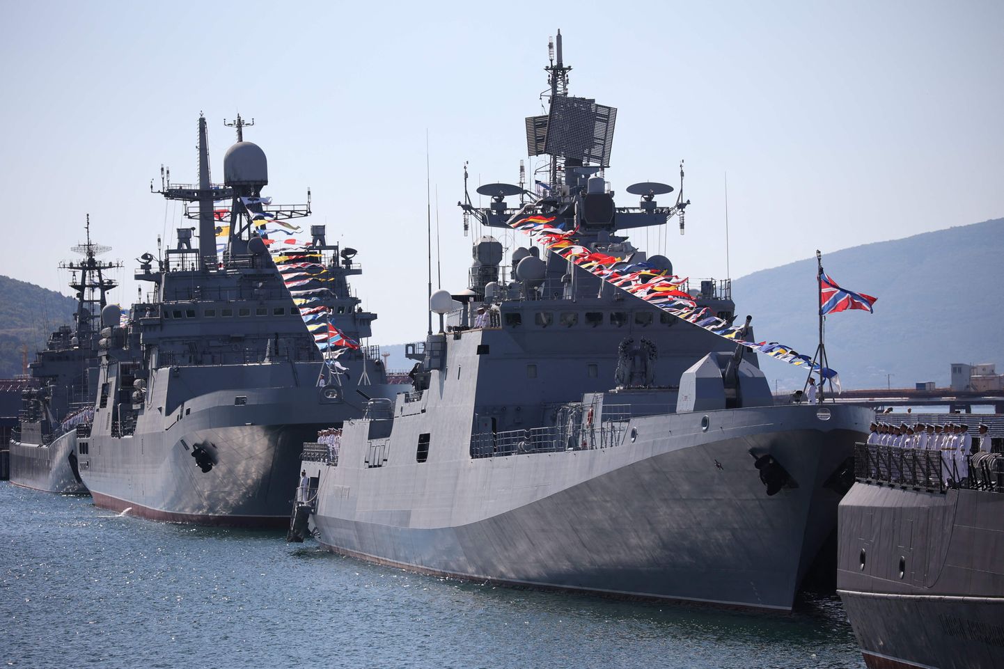 Vene Musta mere laevastiku alused.
