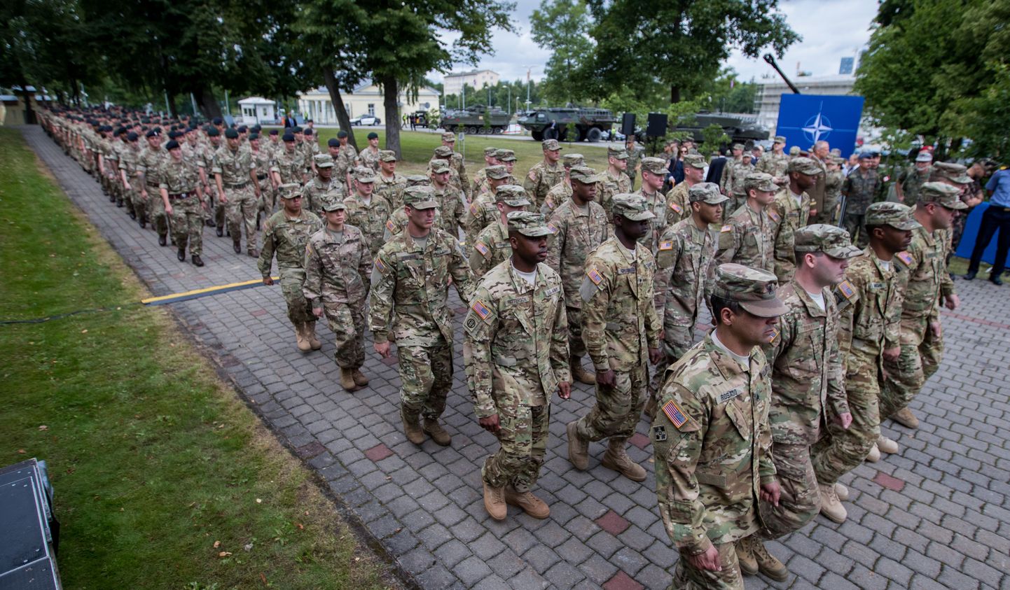 USA sõdurid Eestis.