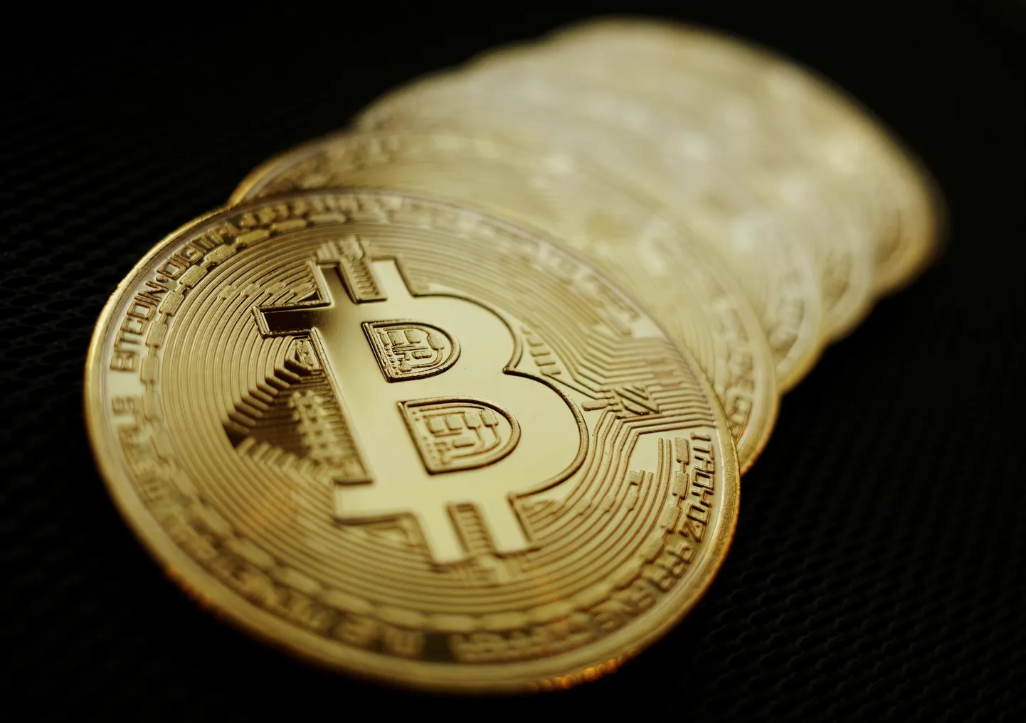 Bitcoini illustratsioon.