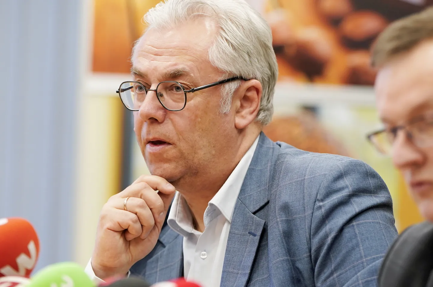 SPKC Infekcijas slimību riska analīzes un profilakses departamenta direktors Jurijs Perevoščikovs