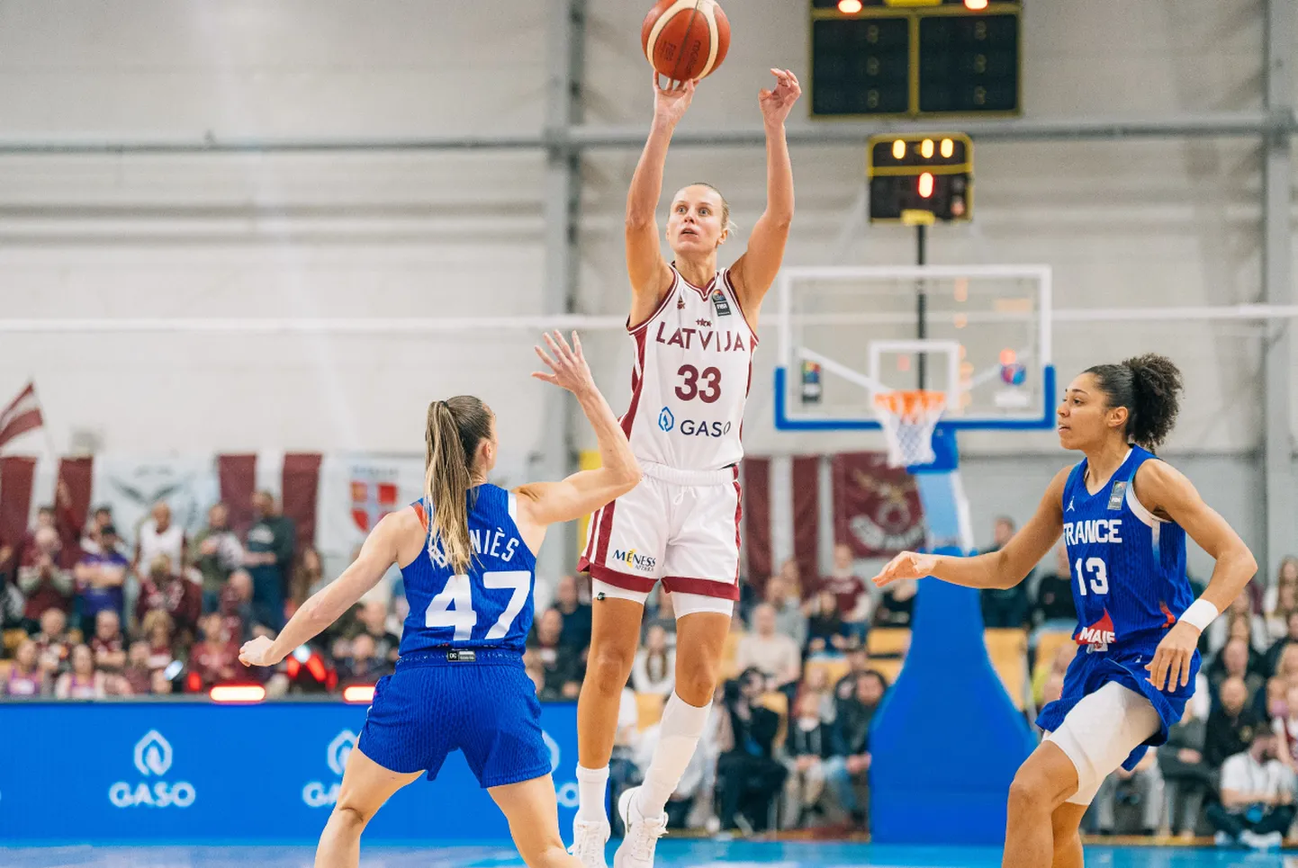 Latvijas izlases basketboliste Kitija Laksa